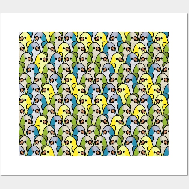 Too Many Birds!™ Quaker Squad Wall Art by MaddeMichael